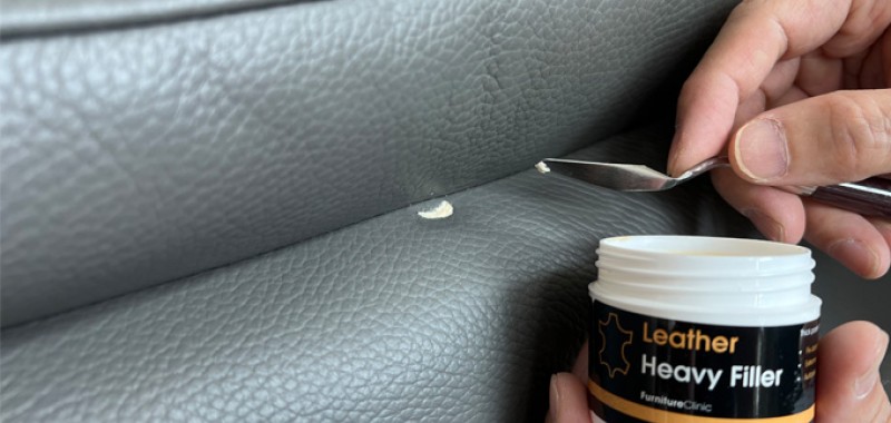 How to choose the right filler to repair leather damages